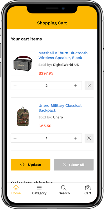 Marketplace V3 Mobile