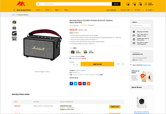 Product Full Width